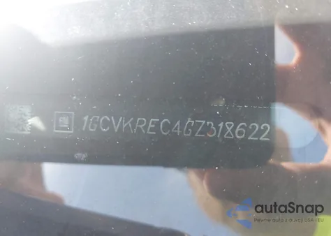 2016 Chevrolet Silverado 1500 1Lt z USA, uszkodzony, nr VIN 1GCVKREC4GZ318622